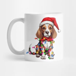 Christmas Beagle Mug